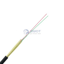 Wanbao manufacture 2 core outdoor optical fiber cable competitive price small diameter GYFSH